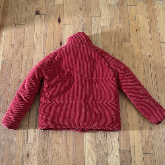 HYFVE | brick red | puffer jacket | zip up | size S - Picture 7 of 7